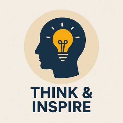 Thinkinspirehq's profile picture. Welcome to Think & Inspire — your daily spark of wisdom.
We share thought-provoking quotes, powerful insights, and timeless truths that challenge your thinking