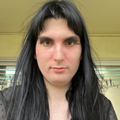 DarkerQueenSara's profile picture. My Pac-Man ghosts are:
Transsexual, Pansexual, Demisexual(?) and Autistic.