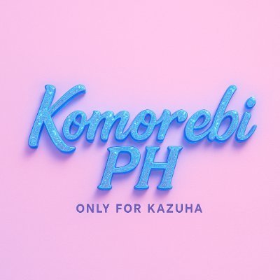 Komorebi Philippines Fanbase dedicated for posting updates and project for Nakamura Kazuha
donation link via @kazuhaglobal
https://t.co/ggNEzgJYej