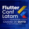 FlutterConfLAT's profile picture. FlutterConf Latam es un evento anual dónde se realizan charlas, talleres, etc. sobre Flutter y Dart.

📆 9 y 10 de Septiembre en Quito, Ecuador