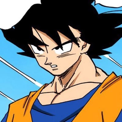 i draw #goku every day!! made this for fun 🧡