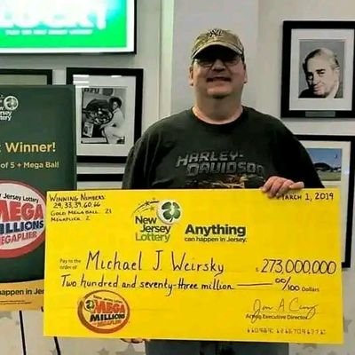 BenefitDML's profile picture. I'm Mike Weirsky the New Jersey Mega lottery winner of $273million. I'm giving out $50,000 to all new followers