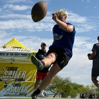 4 ⭐️2027 Ross high school kicker and punter, trained by Andrew Gantz.