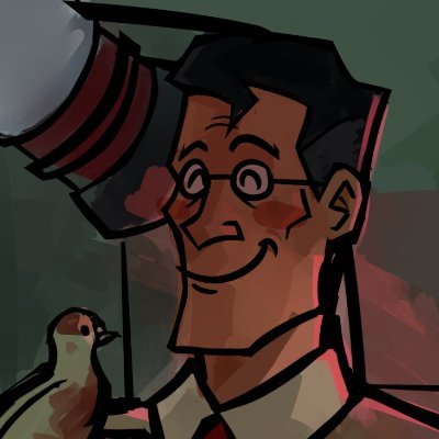 Hi I'm an artist who currently is into tf2 and Disco Elysium 😼
Art account @darminkywinky
https://t.co/Cp0KEjaY11
