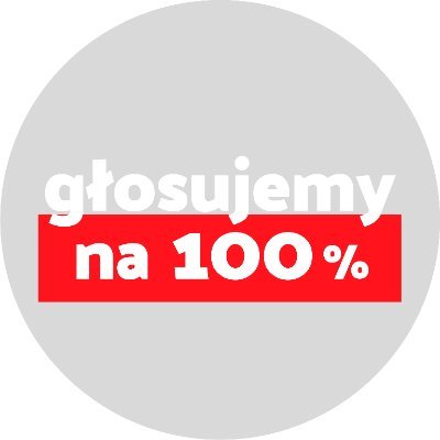 Glosujemyna100's profile picture. 