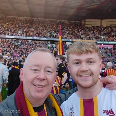 Lifelong Bradford City fan living in Southport, Every games an away game. Come on City!