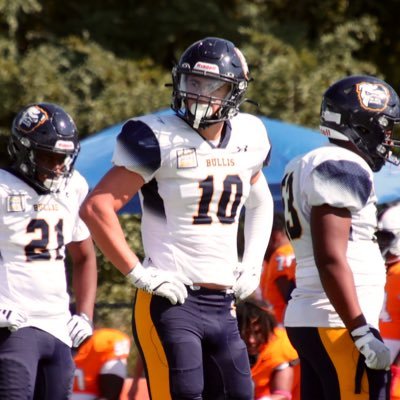 DE/OLB -6’4, 230lbs - 3.5 GPA- @bullisathletics - Co’2026 - Football - Wrestling - Head coach @skylersprings- My phone # (202-360-7307)