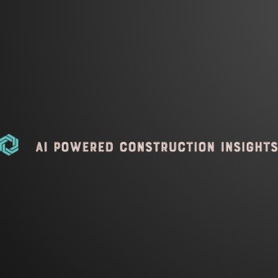 AIPConstruct's profile picture. Tracking the Technologies Transforming Construction – From AI to Robotics.