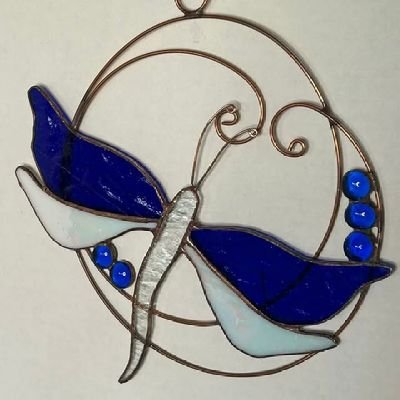 Stained glass artist on the Mississippi Gulf Coast