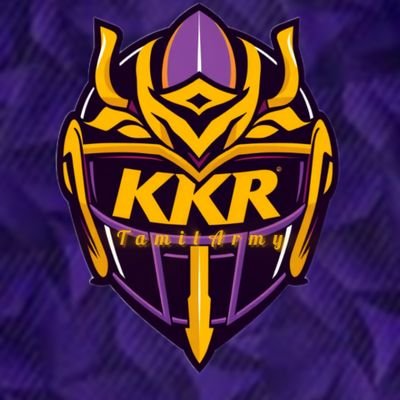 KKRTamilArmy's profile picture. KKR Fan Page From Tamilnadu
#Champions 2012 - 2014 - 2024 🏆🏆🏆
@kkriders @iplt20 
 #korbolorbojeetbo #AmiKKR 💜 
We Celebrate Our Knights here