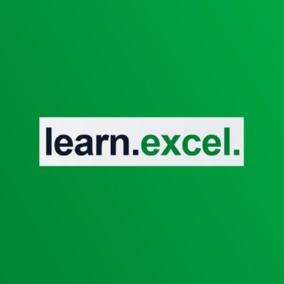 learnexcel_'s profile picture. From formulas to visualizations, unlock the skills that drive modern business decisions and career growth