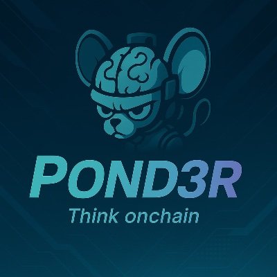 Pond3rxyz's profile picture. No-Code DeFi analytics app  https://t.co/3Z23AXkUdx