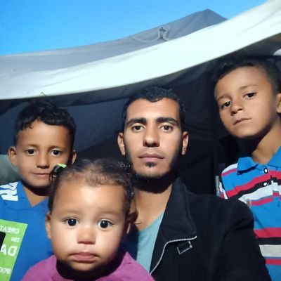 I'm Wael, a father of three. My home was destroyed in the Gaza war, and I now live displaced in a tent. I seek your support to ease my family's suffering.🍉💔🥹