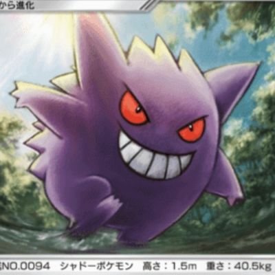 高2。11月26日生まれ。ポケモンはサンムーンからやり始めました✨(御三家はアシマリを選びました)ゲンガー最推し🥰
YouTubeやってます「陰キャのゲンガー👻💜」
趣味:ポケモンGO「TL43 赤」、ディズニービークルコレクション集め
とにかくポケモンとディズニーが好き!よろしく!!あと、がーどまんファン🍄