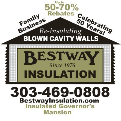 Advancing existing home insulation in Colorado since 1976. Insulated Governor's Mansion. 89% of walls are under-insulated.