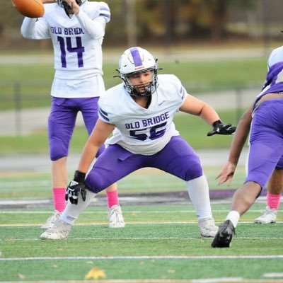 DantePluch30875's profile picture. 2028 o-line Old Bridge High school email dantepluchino040510@icloud.com Squat:405 Bench:185 Deadlift:385 clean:175 position:center/guard 5’10 220