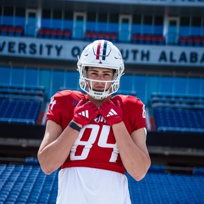 SOUTH ALABAMA UNIVERSITY | Tight End | 6’6” | 255 | 3 years eligibility | FCS National Champion | (920)-371-4288