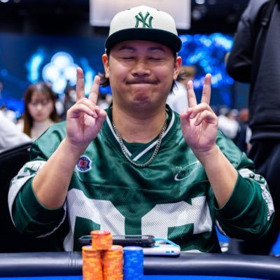 hikitsuyoniki's profile picture. 呼んだカードは大体落とせます。 JOPT2025 grand final NLH Deepstack6th Night stack6th 6位の呪い受けてます。 SPADIE 2-7TD&Badugi2nd JOPT Tokyo#3 Archie 2nd MIX2位の呪いも追加されました🔰