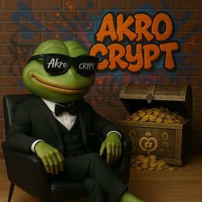 AkroCrypt's profile picture. Bitcoin, Crypto, DeFi Expert and Trader | 100x Gem Hunter | No Financial Advice | No paid posts | Only Alpha | DYOR |