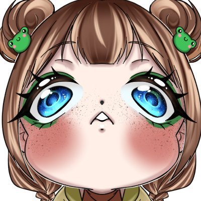 Ger|Vtuberin 🐸REDEBUT 2025 #Vtuber | 22 | Twitch Affiliäte🐸 and Frog addicted🐸 Model Art + Rigging @KakaoChanx