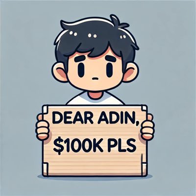 Tweeting every day until Adin Ross drops 100K on me. Wish me luck guys🔝
