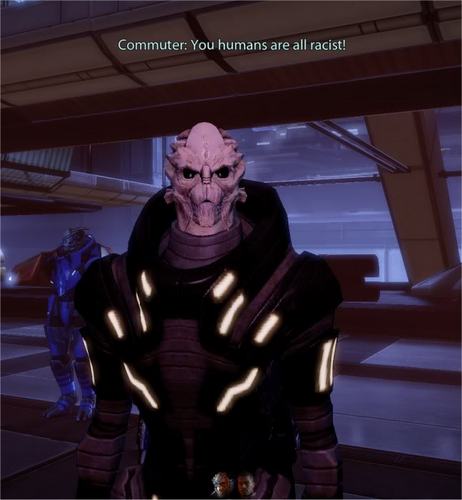 AntiHumanTurian's profile picture. All I wanted to do was bring my ceremonial war blade on the Citadel, but no the Humans had to take over C-Sec!