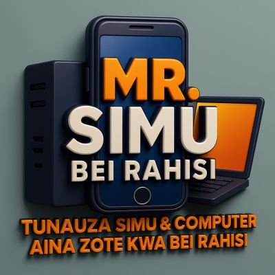 mr_simubeirahis's profile picture. Tunauza simu na computer aina zote, used pamoja na mpya. karibuni saana