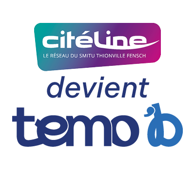 Temo'b est le réseau de bus urbain desservant les 54 communes adhérentes de TeMo – Territoires et Mobilités Moselle Nord.
