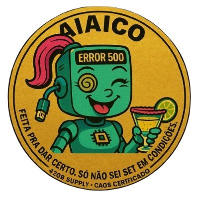 👀 “Em um universo de memecoins, AIAICO é o bug que você não vai querer corrigir.
Feita para dar certo – só não sabe se está em condições. Mas vamos juntos!