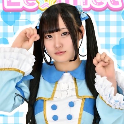 【@miel_sweetpop】の水色おひめ #おやすみるにゃん