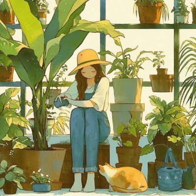 HHuntleyj's profile picture. 🌿 グリーンの才能なんてなくても大丈夫。ゆっくり育てて、ゆっくり学ぶ。小さな芽と一緒に私も成長中～🌱💚