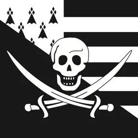 Bannieloù #GwennHaDu, morlaer hag #enepfaskour & dilhad e #brezhoneg ! Drapeaux #EmojiBZH, #Pirate et #antifa & fringues militantes en #breton. #Bretagne #BZHG