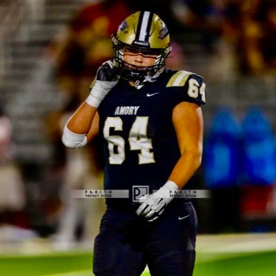 6’4 280 | 2026 | OL | Amory high school | 2 Sport Athlete | FTBL & Powerlifting B=300 S=470 https://t.co/GlEeIrkKDi 📞 662-436-3329
