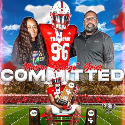 Newberry College 6'1 245 Edge/OLB C/O 2029 True Freshman 3.5 gpa 📚PN: 803-504-5341 📲email:grierm06@gmail.com