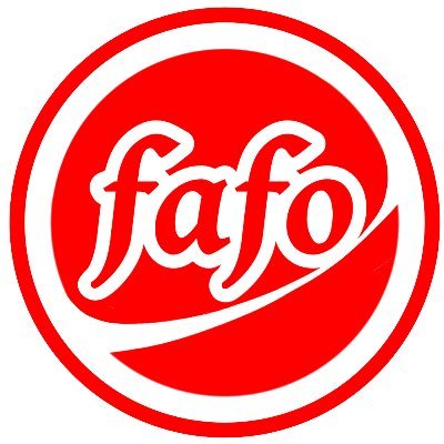 95%+ of all retail traders have been burned.
Therefore, 95%+ $FAFO supply has been burned.
Meet the world's first #Antistonk
💢 https://t.co/moZBl72Iw6 💢