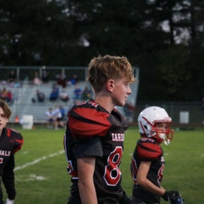 BubbsKash84451's profile picture. 5’7 Football, Baseball, wrestling 110lbs class of 2029 #marshallcardinals