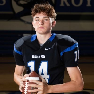 Rogers High School 2027 | 6’2 | 180lbs | 4.98 40yd Dash | 🏈🏀 | QB/FS | 2.5 GPA | #763-516-5369 | NCAA ID #2504566491 |masteljackson@gmail.com