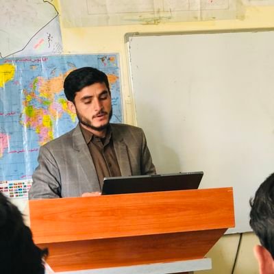 دانشجو رشته جغرافیا 🎆پژوهشگر در زمینه GIS و توسعه پایدار
تحلیل گر مسائل سیاسی و اجتماعی افغانستان
آماده برای همکاری با رسانه ها و نشست های تحلیلی