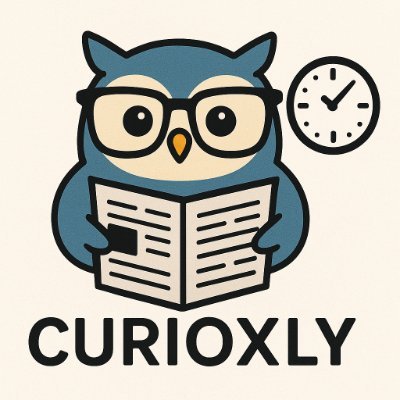 Curioxly's profile picture. "Curioxly | Your Daily Dose of Discovery
Exploring fascinating facts, untold stories & trending ideas from across the internet."