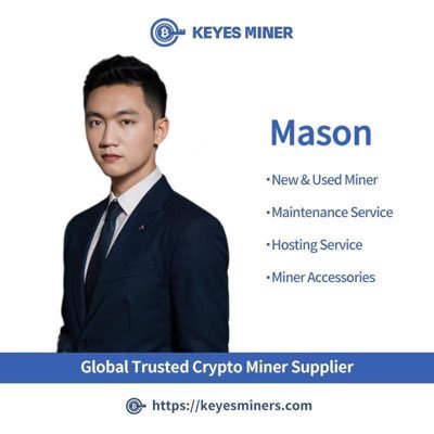 keyesminermason's profile picture. cryptocurrency mining machine suppliers.