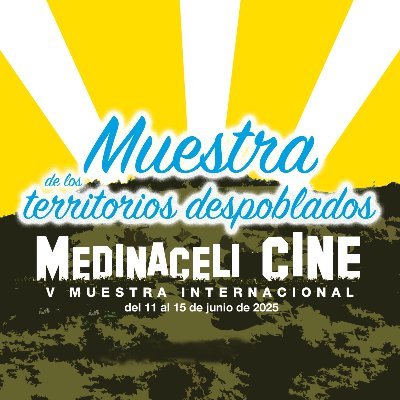 📽️V Muestra Internacional de Cine de los Territorios Despoblados del Mundo.
🗓️Del 11 al 15 de junio de 2025
#Soria #Medinaceli