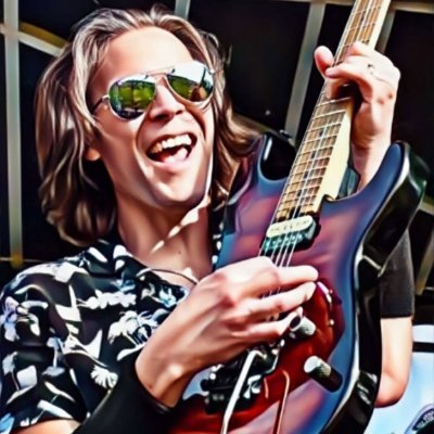 Guitarist in Fancy Sauce, Blue Luster, Soldiers Of Fortune; not a baseball player.