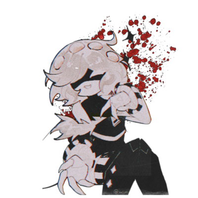 guiltyprotector's profile picture. #murderdronesrp #mdrp #mvrp ( fan/rp account ) layout art by @/wwimsey!