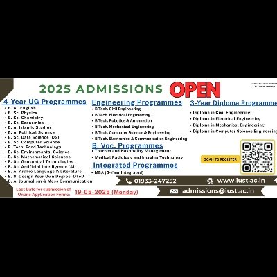 Islamic University of Science & Technology-IUST JK Profile