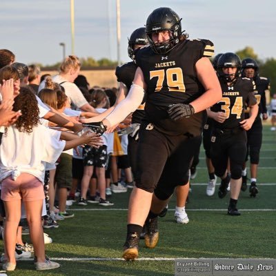 ClackKarson's profile picture. I play for Sidney High School in Sidney OH. My Football number is 79. I am 6’5 325 and I play OL and DL is my secondary