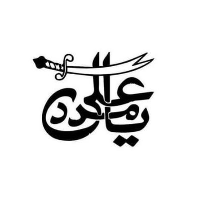 شاه گردد نوکری که رزق دستش با علیست ❤️🩹🫀
