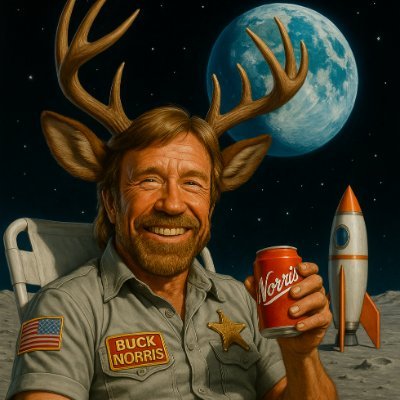 BuckNorris_XRPL's profile picture. Join the Buck Norris army. Let’s rewrite the laws of physics and finance. Around here, we don’t chase the Moon — Buck Norris brings the Moon to us.