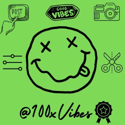 100xVibes's profile picture. 100xVibes!  Dropping epic content & bold stories. Join the creative wave!  #VibeTribe #100xVibes  DM to collab!
