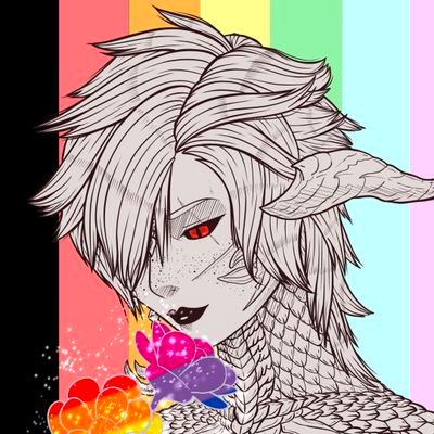 Dragoness573's profile picture. Cassandra (she/her) 🏳️‍⚧️ / 25yo / video editor and video game nerd,  FFXIV VFX and Outfit Modder / ^•.=.•^