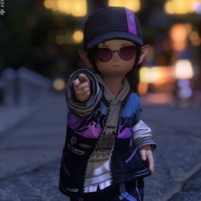 FF14 : Mana Titan / お店巡るララフェルパンチ